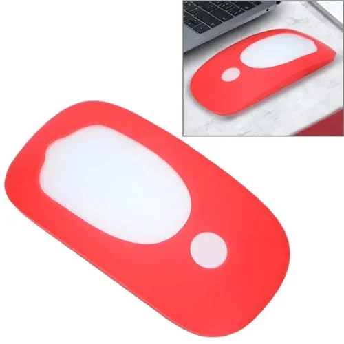Funda protectora de silicona para Apple Magic Mouse 1/2 (Rojo)