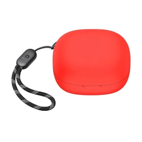 Funda Protectora de Silicona para Auriculares Bluetooth Anker Soundcore R50I P20I (Rojo)