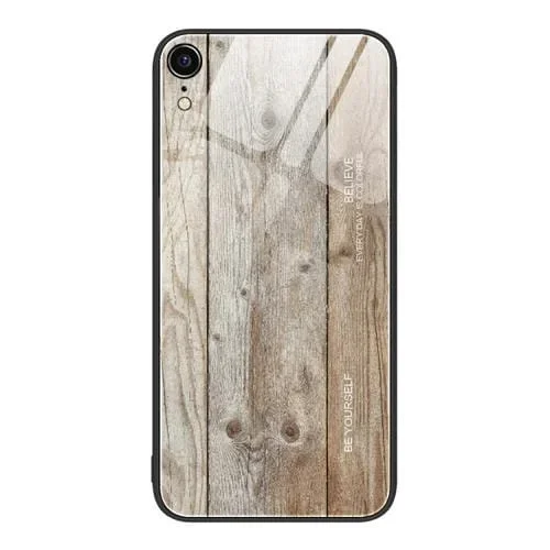 Funda Protectora de Vidrio para iPhone Xr Función Antigolpes (Gris)