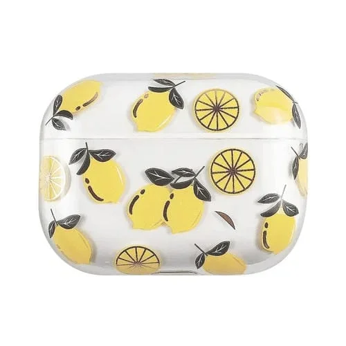 Funda Protectora Dura PC Patrón Fruta Bronceado para Airpods Pro (F10)