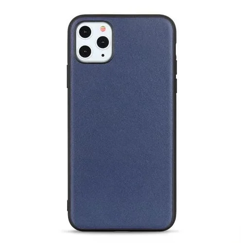 Funda Protectora iPhone 11 Pro Textura Piel de Cordero (Azul)