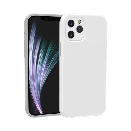 Funda Protectora iPhone 12 Pro Max Estilo Terminator a Prueba de Golpes (Blanco)