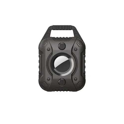 Funda Protectora King Kong Series para AirTag TPU + PC (Negro)