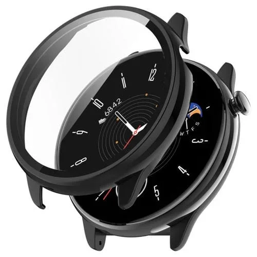 Funda Protectora para Amazfit GTR Mini + Película Templada Integrada (Negro)