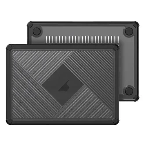 Funda Protectora para MacBook Air 15.3 Dux Ducis Lcgh Esmerilada 2023/2024 (Negro)