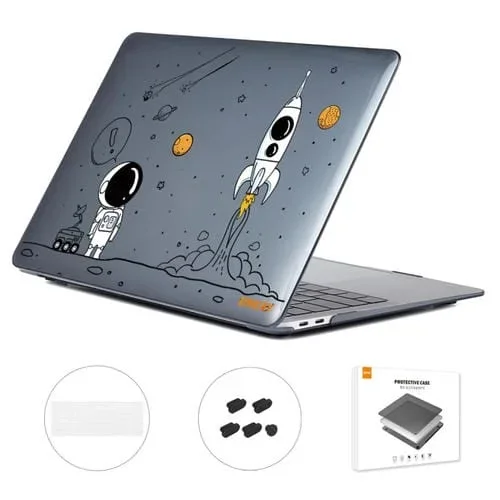 Funda Protectora para MacBook Pro 15.4 Enkay Hat-Prince A1707/A1990 3 En 1 Spaceman (EE.UU)