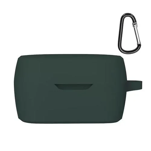 Funda Protectora Silicona para Auriculares Inalámbricos JBL T280Tws X (Verde Oscuro)