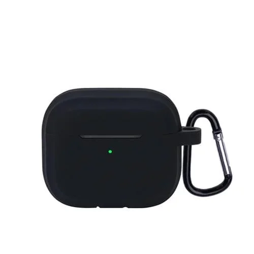 Funda Silicona Suave Auriculares Bluetooth Airpods 3 (Negro)