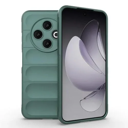 Funda TPU + Franela Protección Mágica Global para Tecno Spark 30C 4G (Verde Oscuro)