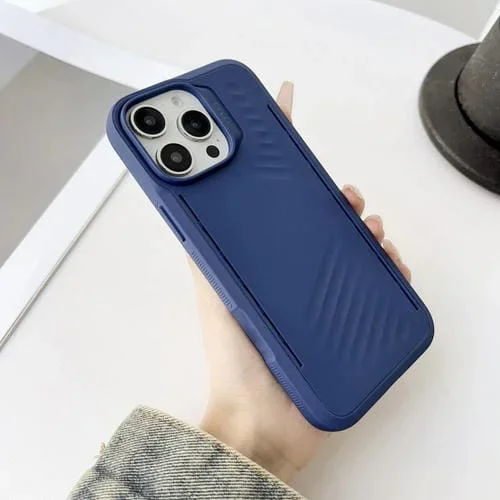 Funda TPU Gaer4 a Prueba de Golpes con Imitación Magsafe para iPhone 14 Pro Max (Azul)