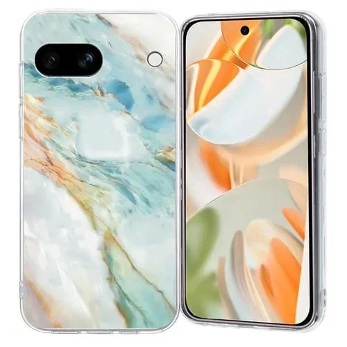 Funda TPU Google Pixel 7A con Patrón de Pintura Colorida (Mármol)
