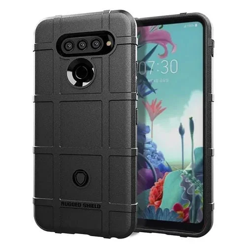 Funda TPU para LG K61 a Prueba de Golpes con Cobertura Total (Negro)