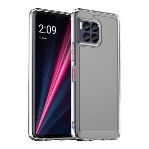 Funda TPU para Teléfono T-Mobile Revvl 7 Pro 5G Candy Series (Transparente)