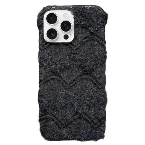 Funda TPU Textura M para iPhone 16 Pro Max (Negra)