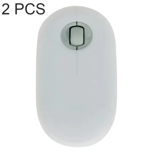 Fundas Protectoras de Silicona para Ratón Inalámbrico Logitech Pebble a Prueba de Polvo (Transparente) 2 Unidades