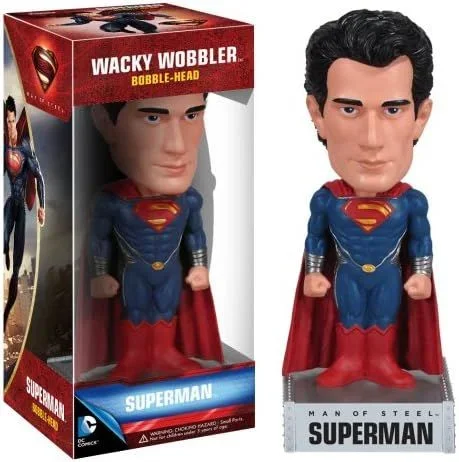 Funko Hombre de Acero Superman Wacky Wobbler