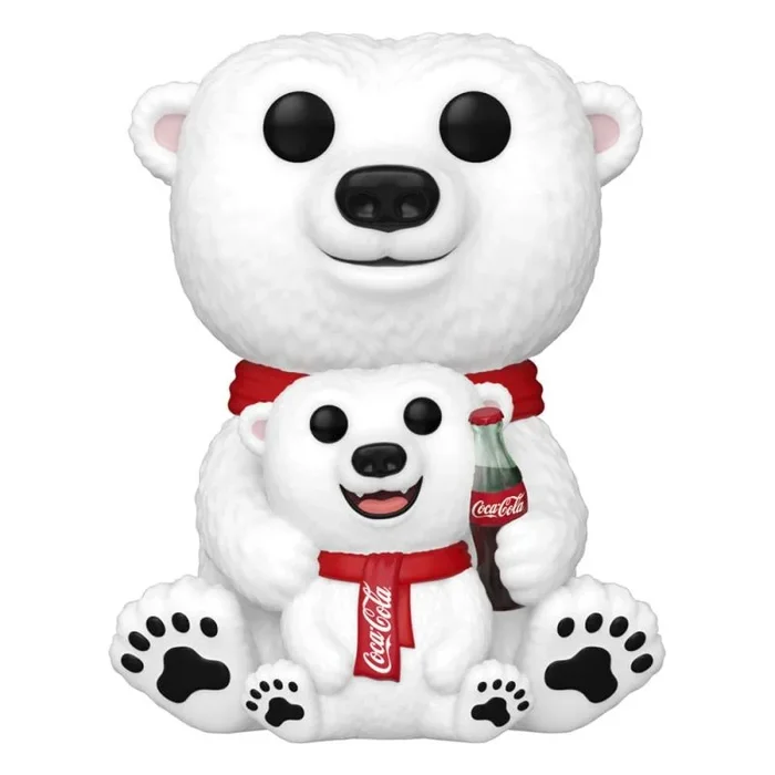 Funko Pop! & Buddy: Coca Cola Polar Bear-Cola – Bear & Cub – Coca-Cola – Figura de Vinilo Coleccionable – Idea de Regalo- Mercancia Oficial – Juguetes para Niños y Adultos – Ad Icons Fans