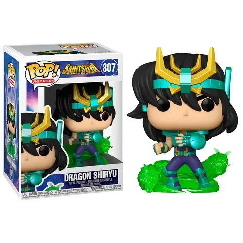 Funko pop animacion saint seiya caballeros del zodiaco dragon shiryu 47689