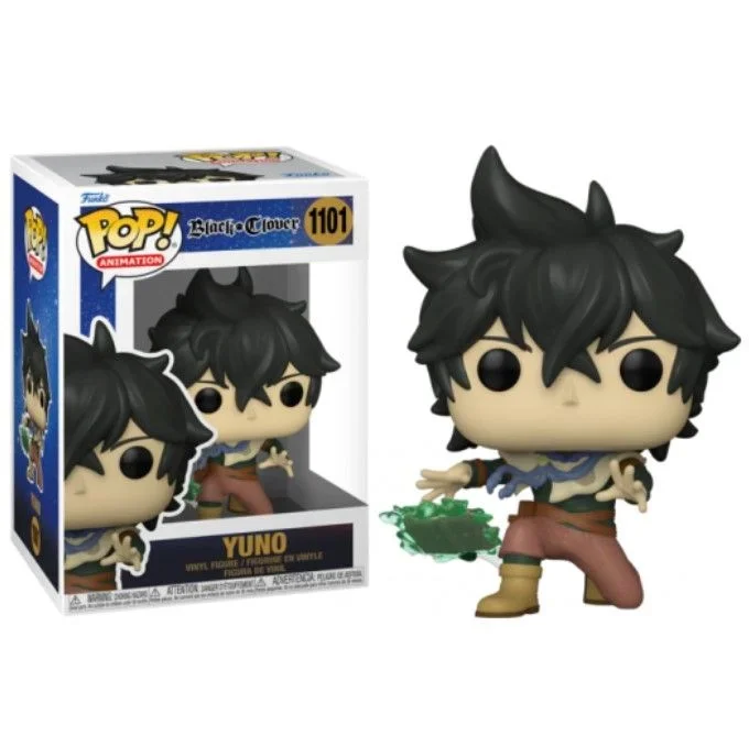 Funko Pop! Animation: Black Clover – Yuno – Figura de Vinilo Coleccionable – Idea de Regalo- Mercancia Oficial – Juguetes para Niños y Adultos – Anime Fans – Muñeco para Coleccionistas y Exposición
