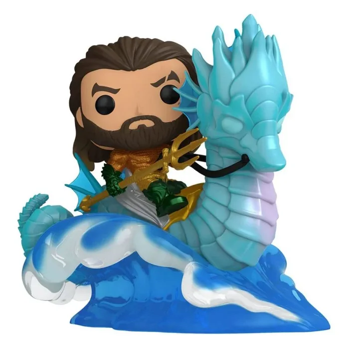 Funko Pop! Ride Deluxe: – DC Aquaman On Storm – Figura de Vinilo Coleccionable – Idea de Regalo- Mercancia Oficial – Juguetes para Niños y Adultos – Movies Fans – Muñeco para Coleccionistas