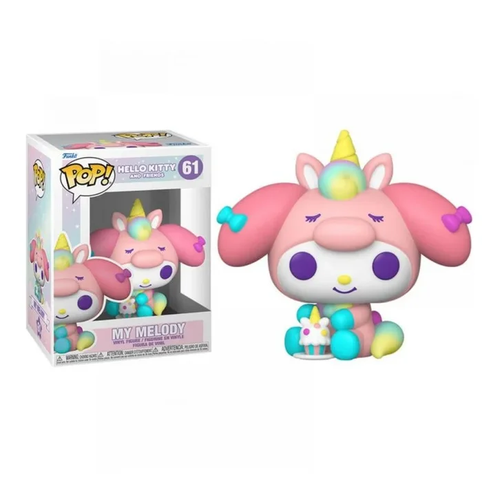 Funko Pop! Sanrio: Hello Kitty – My Melody – Fiesta del Unicornio – Figura de Vinilo Coleccionable – Idea de Regalo- Mercancia Oficial – Juguetes para Niños y Adultos – Muñeco para Coleccionistas