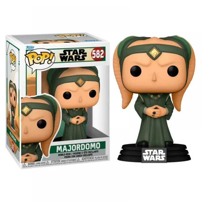 Funko Pop! Star Wars: BoBF – Majordomo – Star Wars: The Book of Boba Fett – Figura de Vinilo Coleccionable – Idea de Regalo- Mercancia Oficial – Juguetes para Niños y Adultos – TV Fans