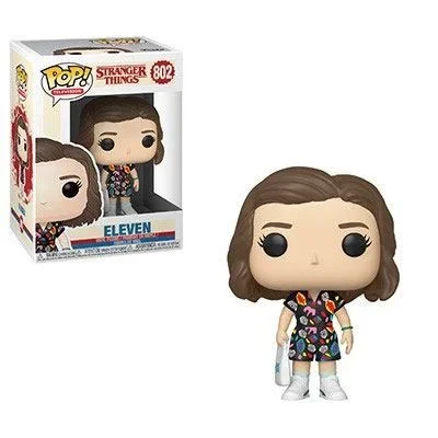 Funko POP! Vinyl: Television: Stranger Things: Eleven In Mall Outfit, Multi – Figuras Miniaturas Coleccionables Para Exhibición – Idea De Regalo – Mercancía Oficial – Juguetes Para Niños Y Adultos