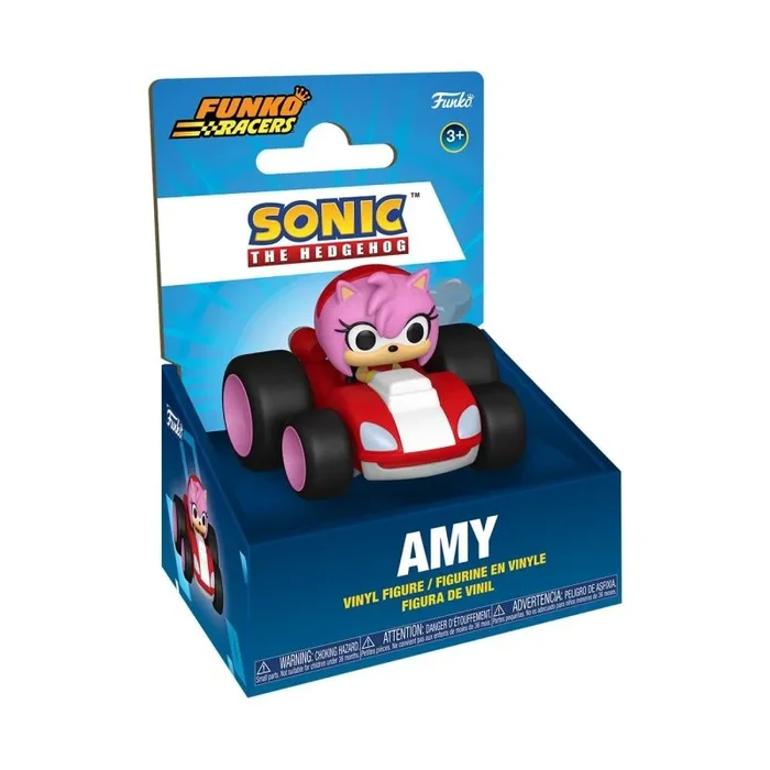 Funko Racers: Sonic The Hedgehog – Amy – Figura de vinilo coleccionable – Idea de regalo – Producto oficial – Juguetes para niños y adultos – Fans de los videojuegos – Figura modelo para
