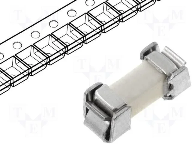 Fusible Rapido SMD 2410 1A/125Vac 9,15×3,81×3,33mm