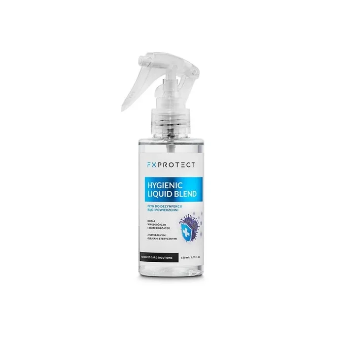 Fx protect hygienic liquid blend – płyn do dezynfekcji rąk i powierzchni. z naturalnymi olejkami eterycznymi. 150ml