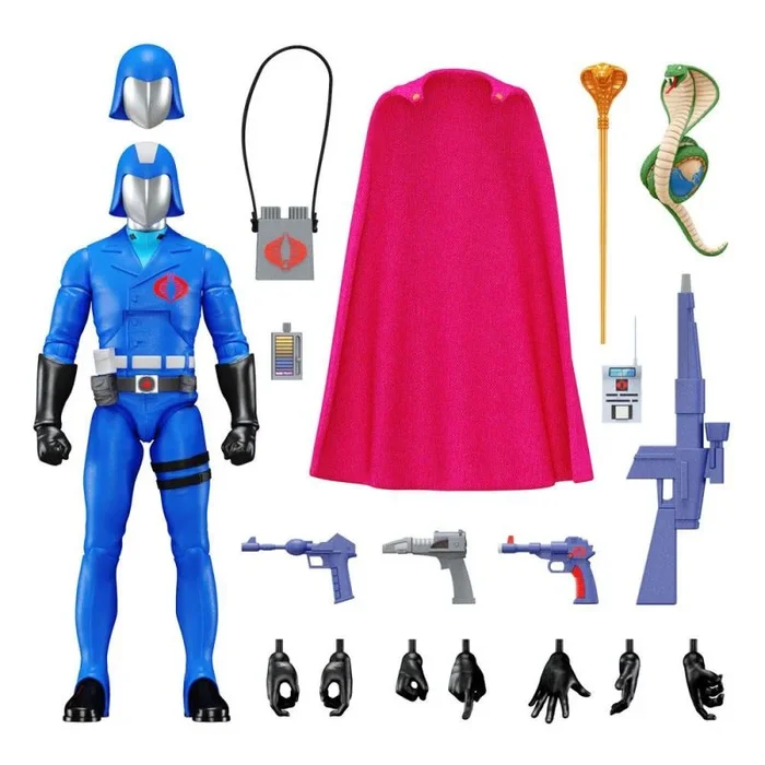G.i. joe figura ultimates cobra commander 18 cm