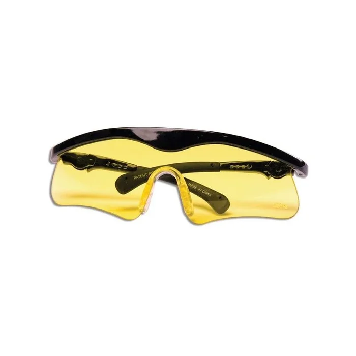 Gafas de protección Daisy para prácticas de aire comprimido, diseño ámbar envolvente, cumple con la norma ANSI Z87.1, 985845-444