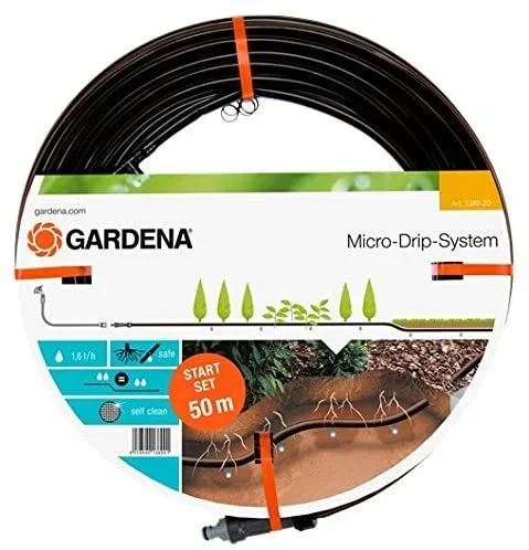 Gardena 1389-20 manguera de jardín 50 m Negro