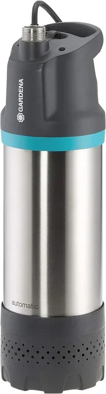 Gardena 1773-20 Bomba sumergible a presión 6100/5 inox automatic filtro de suciedad, operación silenciosa, seguro de marcha en seco integrado (1773-20)