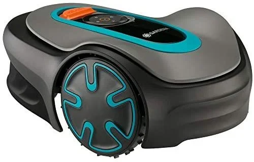 Gardena SILENO minimo cortadora de césped Robot cortacésped Batería Azul, Gris