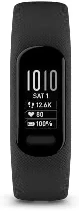 Garmin Monitor de actividad, Negro, S-M
