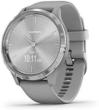 Garmin vívomove 3 OLED 44 mm Digital 64 x 132 Pixeles Pantalla táctil Plata GPS (satélite)