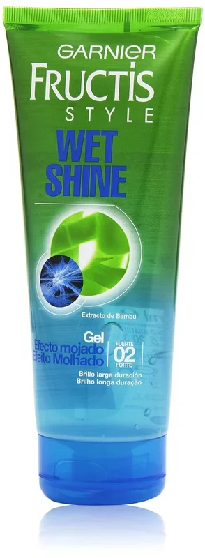 Garnier Fructis Style Gel Wet Shine Efecto Mojado – Pack de 6 x 250 ml