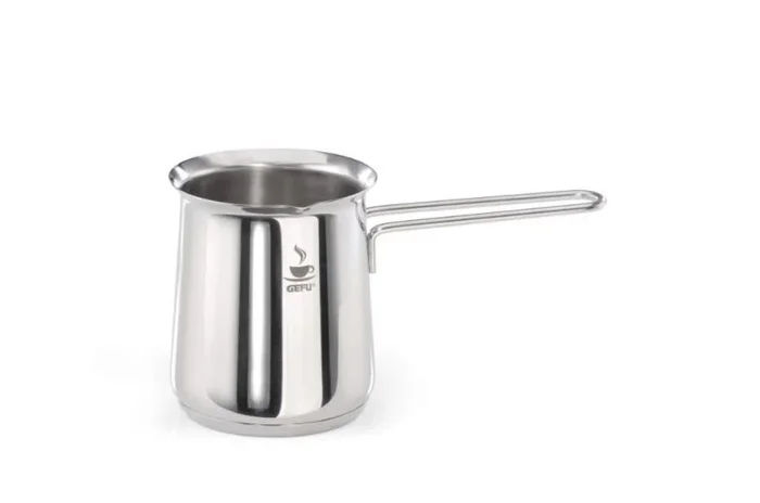 Gefu Jarra de Leche Claudio, 300 ml, Metal, Acero Inoxidable, 9.5 cm
