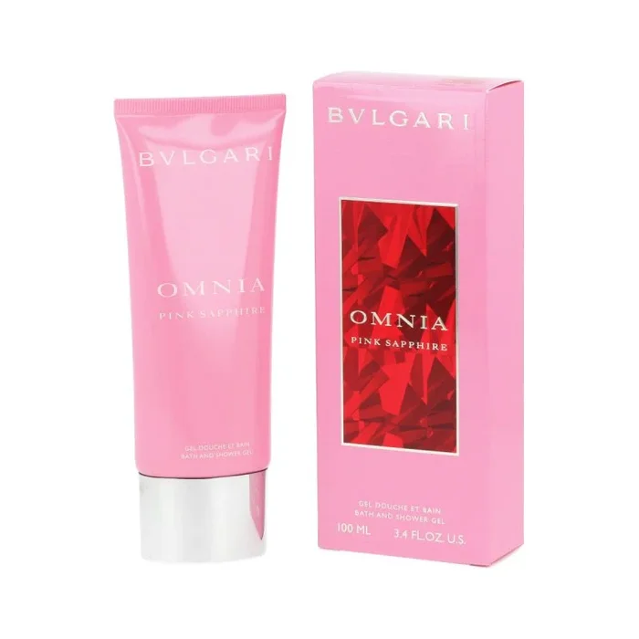 Gel de ducha perfumado bvlgari omnia pink sapphire (100 ml)