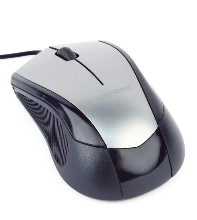 Gembird MUS-3B-02-BG ratón Ambidextro USB tipo A Óptico 1000 DPI