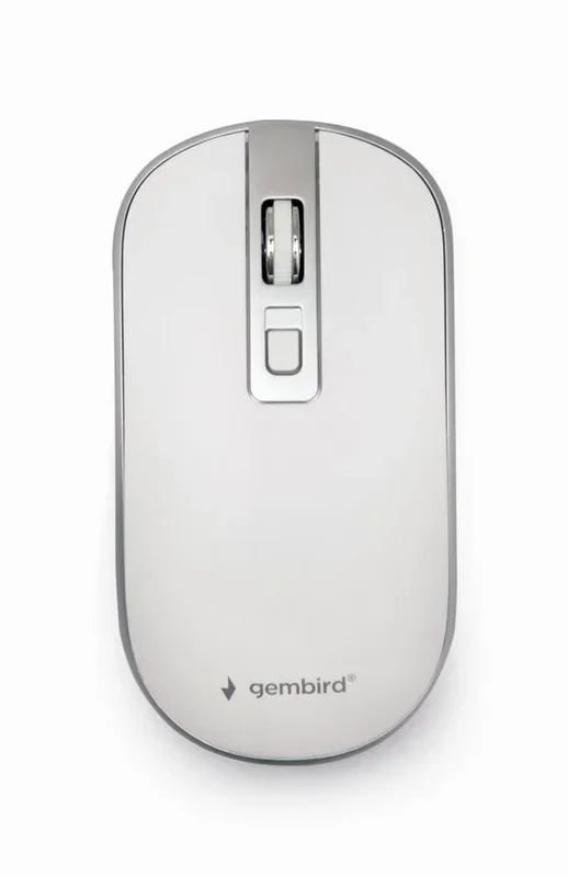 Gembird musw-4b-04-ws 4-button wireless optical mouse 1600 dpi, white-silver