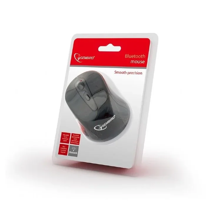 Gembird MUSWB2 ratón mano derecha Bluetooth Óptico 1600 DPI