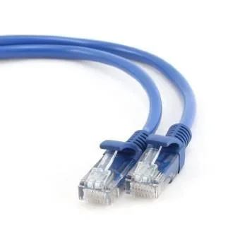 Gembird PP12-1M/B 1m Azul – Cable de Red (1 m, RJ-45, RJ-45, Azul)