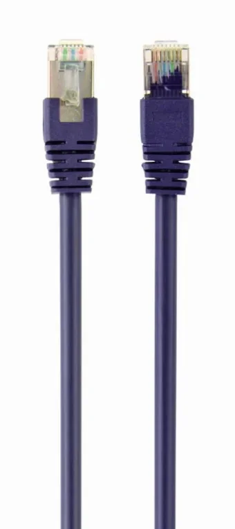 Gembird PP6A-LSZHCU-V-0.5M cable de red Violeta 0,5 m Cat6a S/FTP (S-STP)