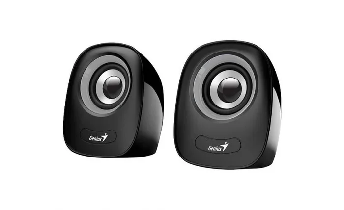 Genius Computer Technology SP-Q160 altavoz De 1 vía Negro, Gris Alámbrico 6 W