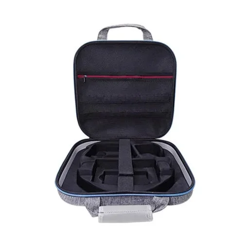 Gh1865 Eva Hard Shell Fitness Ring Game Console Bolsa de Almacenamiento para El Interruptor Nintendo (Negro)