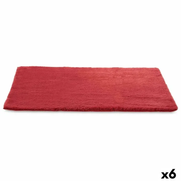 Gift Decor Alfombra Granate 90 x 0,25 x 60 cm (6 Unidades)