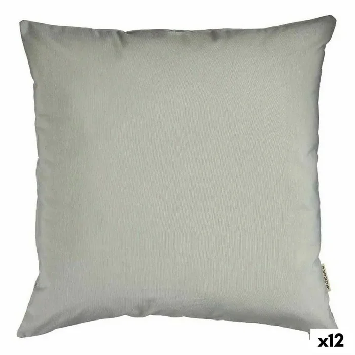 Gift Decor Funda de cojín 60 x 0,5 x 60 cm Gris (12 Unidades)