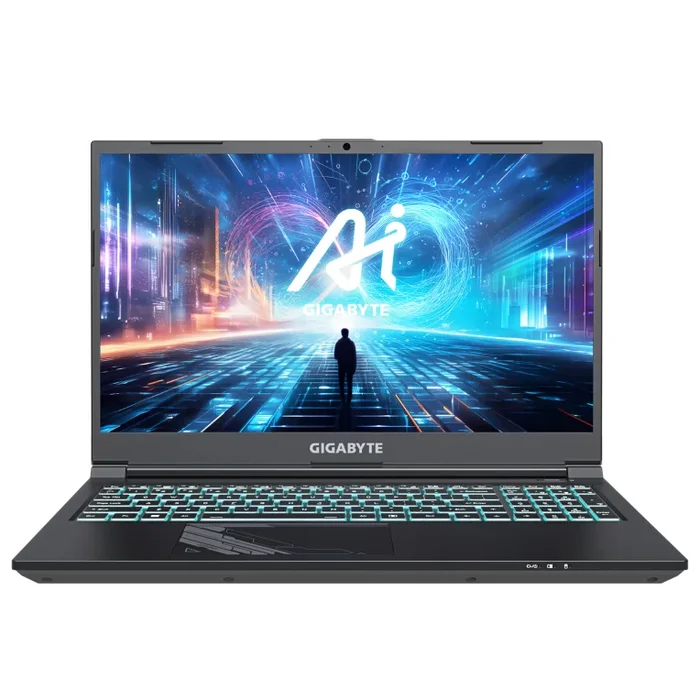Gigabyte G5 MF5-52PT353SD ordenador portatil Portátil 39,6 cm (15.6″) Full HD Intel® Core™ i5 i5-12500H 8 GB DDR5-SDRAM 512 GB SSD NVIDIA GeForce RTX 4050 Wi-Fi 6E (802.11ax) FreeDOS Negro